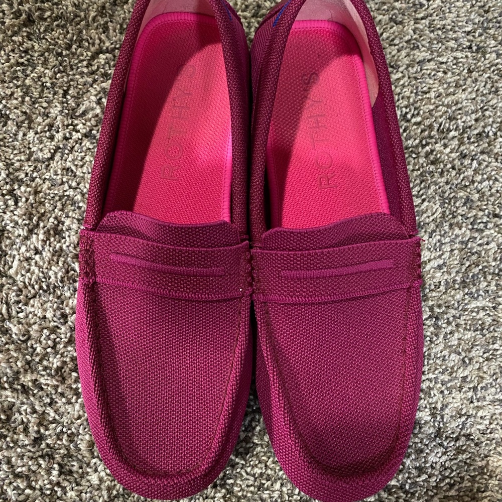 Rothy’s raspberry drivers 9.5